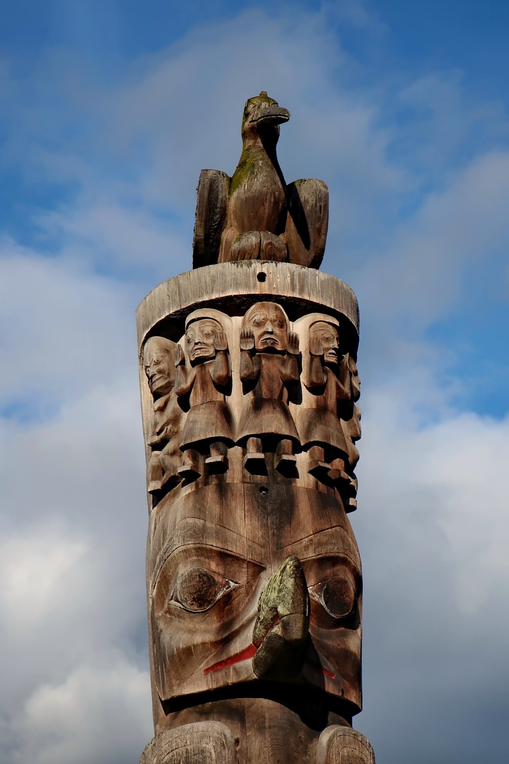Head of a Totem Pole