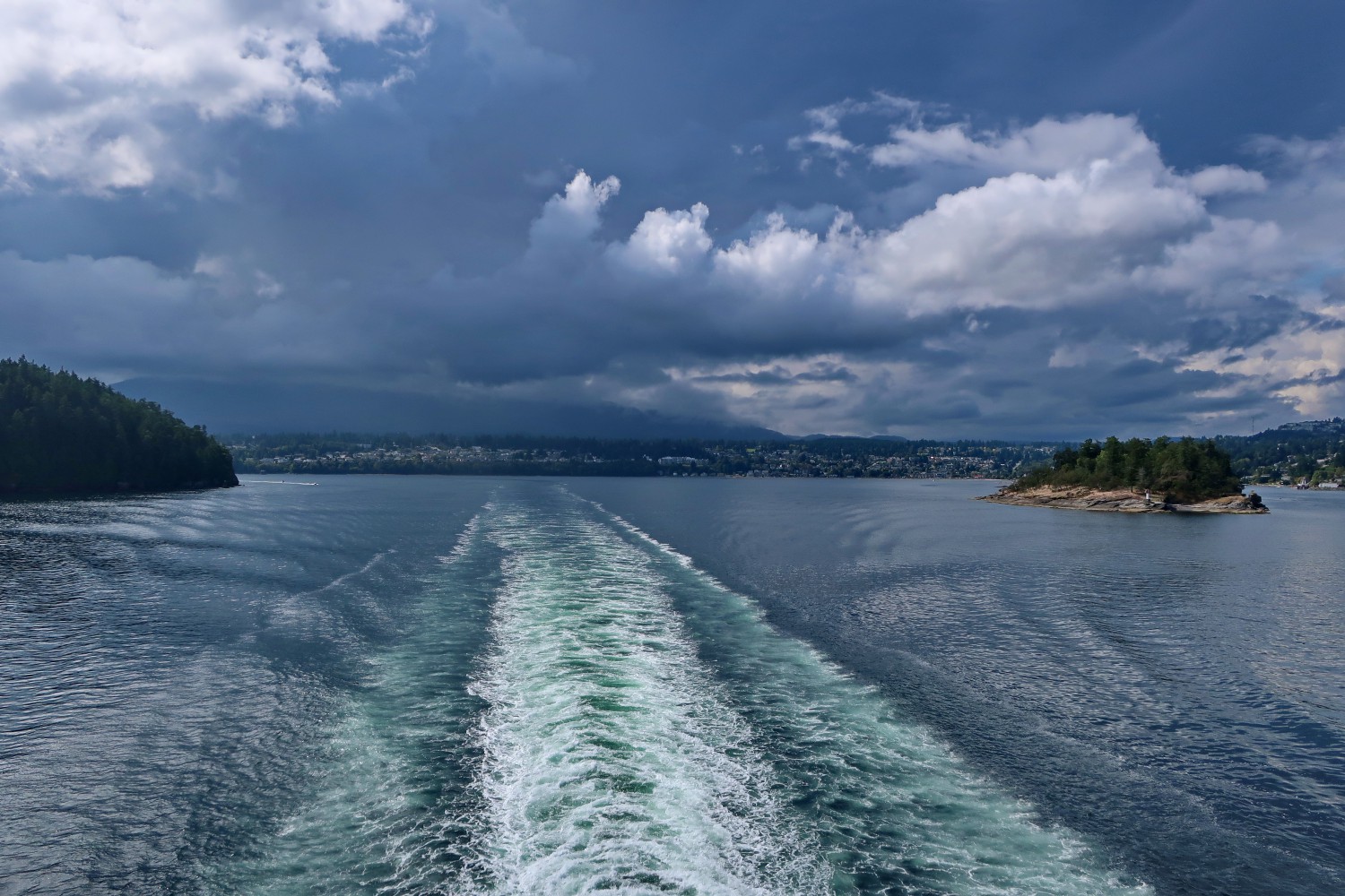 Leaving Vancouver Island