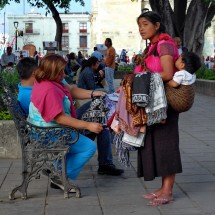 Selling Lady on Zocalo