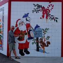 Santa Claus in North Pole