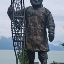 Jujiro Wada (1875 - 1937) who was a hero of the Iditarot Trail