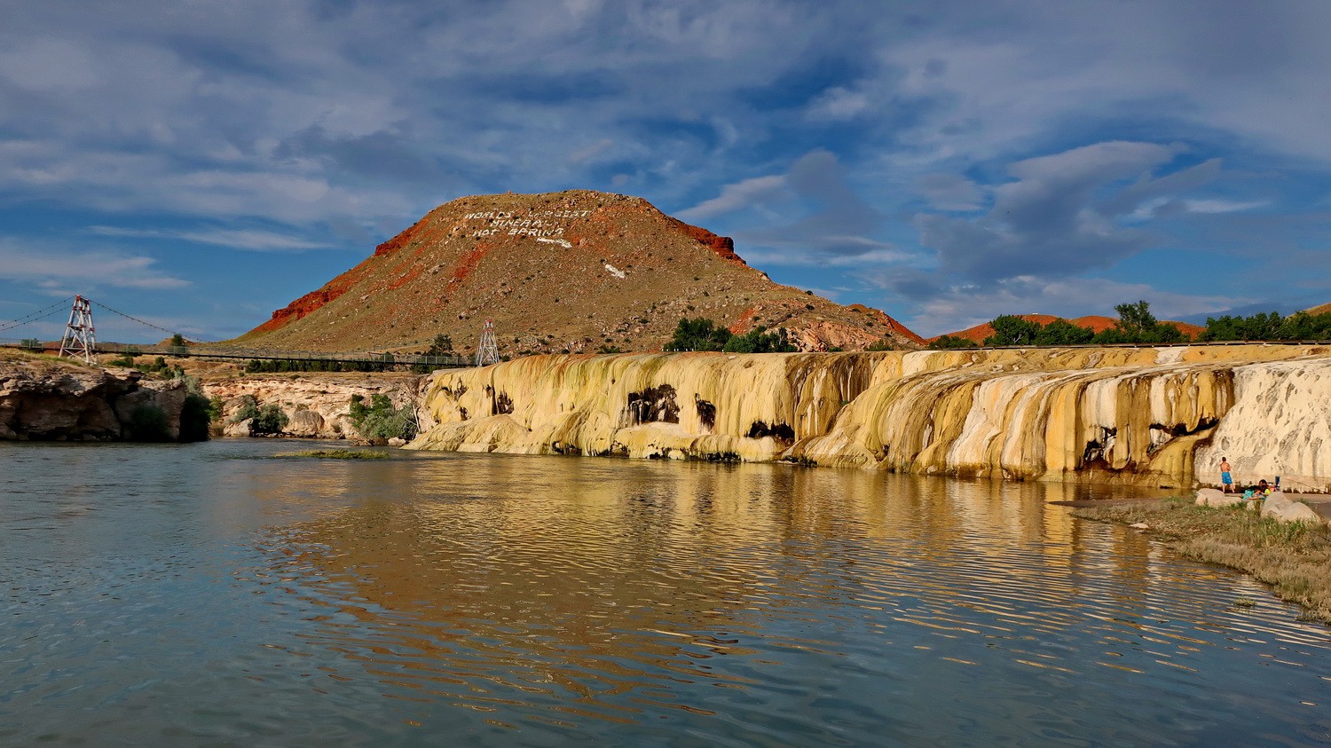 Thermopolis - the world largest mineral hot springs