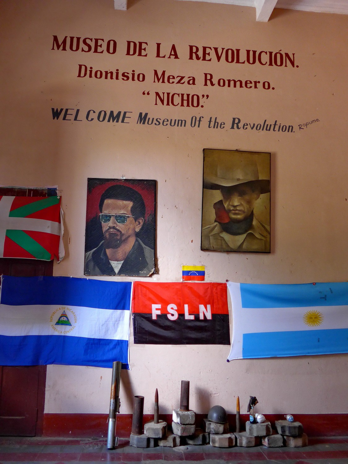 In the museum of the revolution