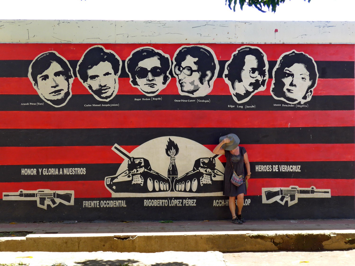 The heros of the Nicaraguan revolution
