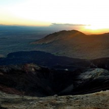 On top of Cerro Negro, 715 meters sea-level