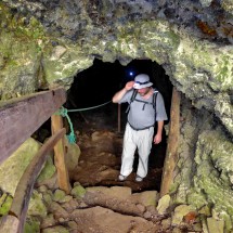 Entrance to the second lava tunnel