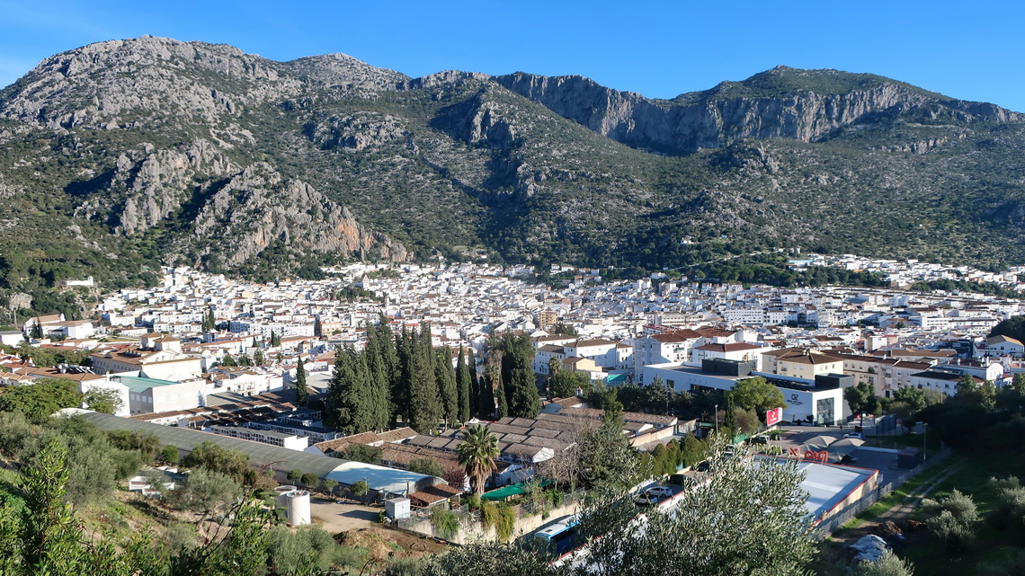 The mountain town Ubrique