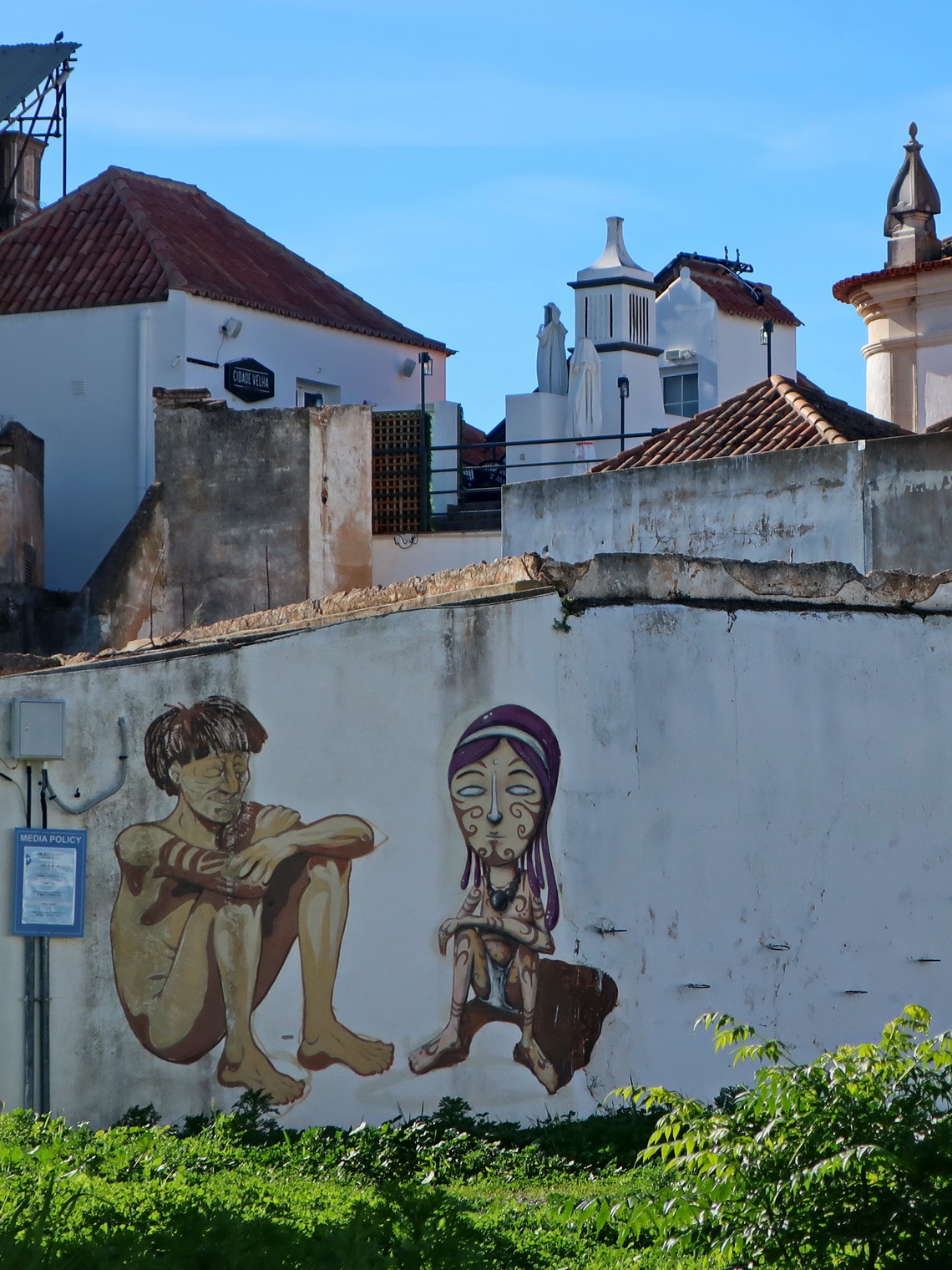 Mural in Faro