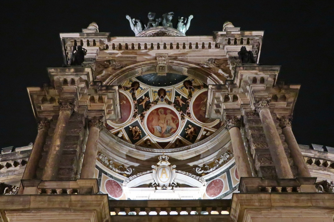 Balcony of Opera Semperoper
