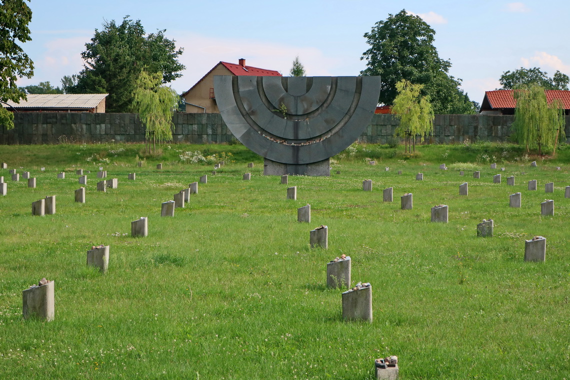 Graves of murdered people in the ghetto of Theresienstadt