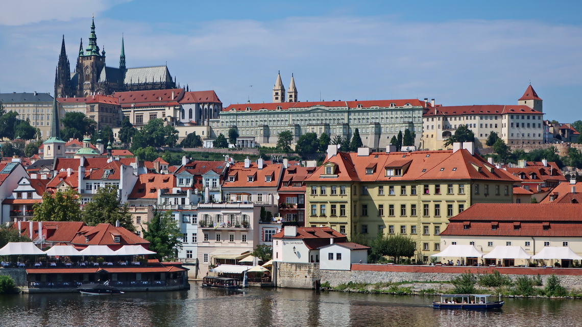 St. Vitus Cathedral and the Castle of Prague which is one of the largest ancient castle complex of the world