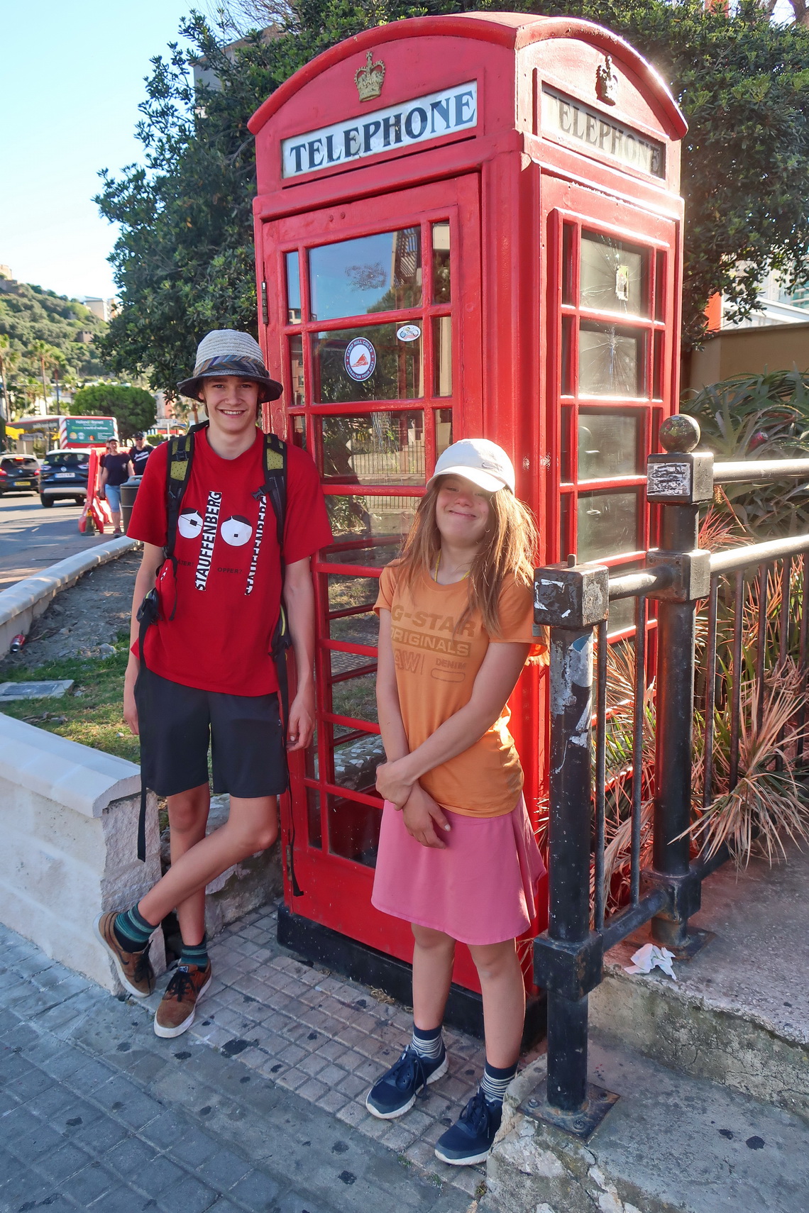 Typical British phone box