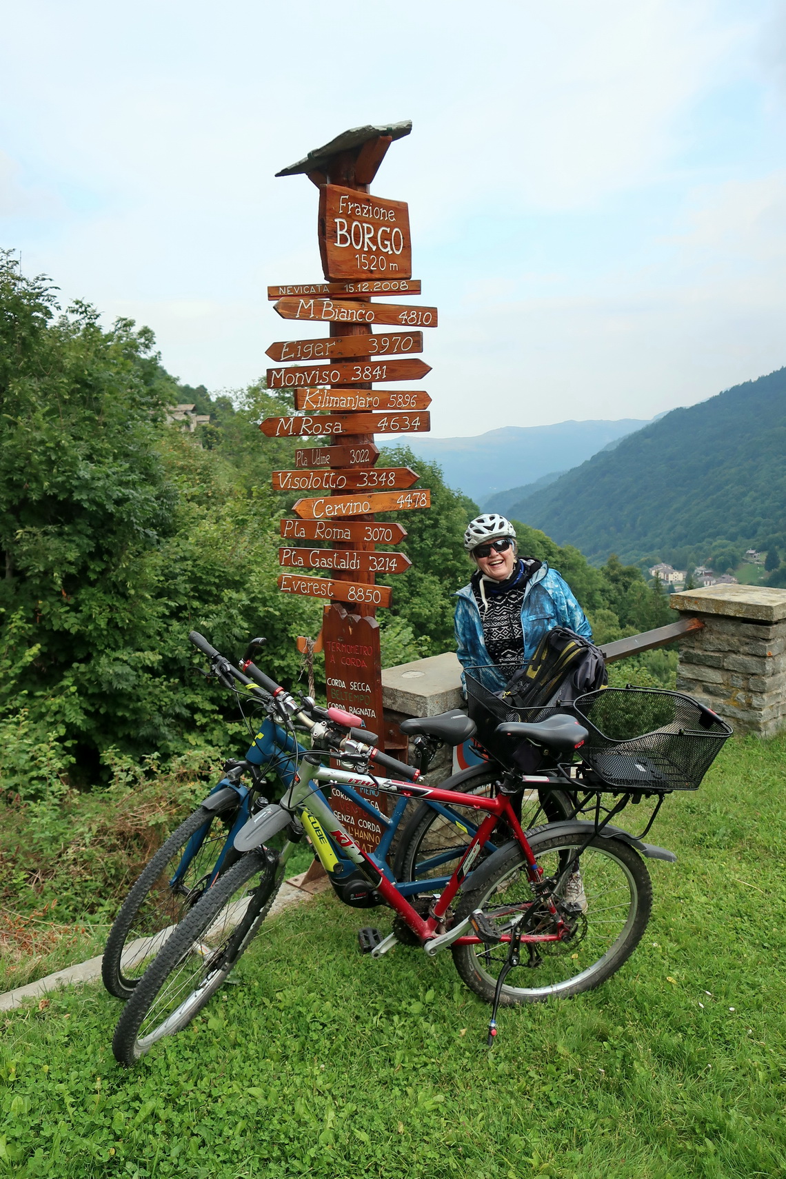 Signposts in Borgo