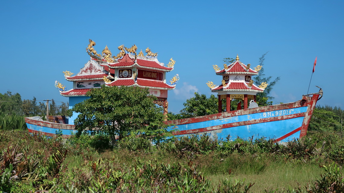Pagoda on Cam Kim Island