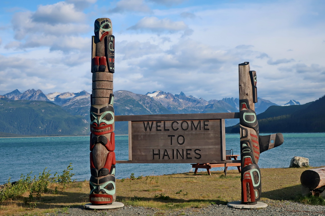 Totem Poles in Haines