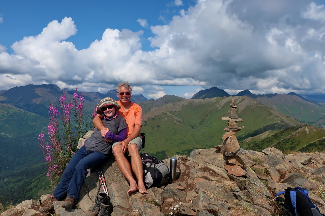 On top of Bird Ridge Peak