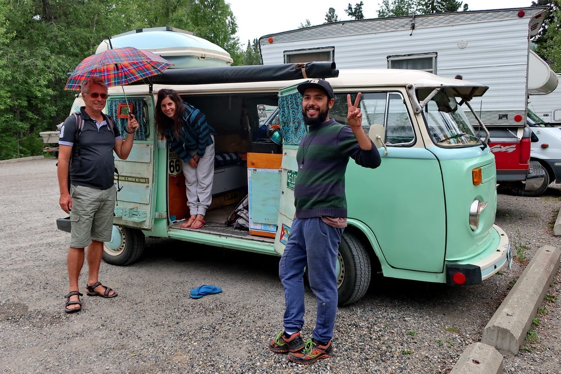 Another beautiful camper with our friends from Argentina