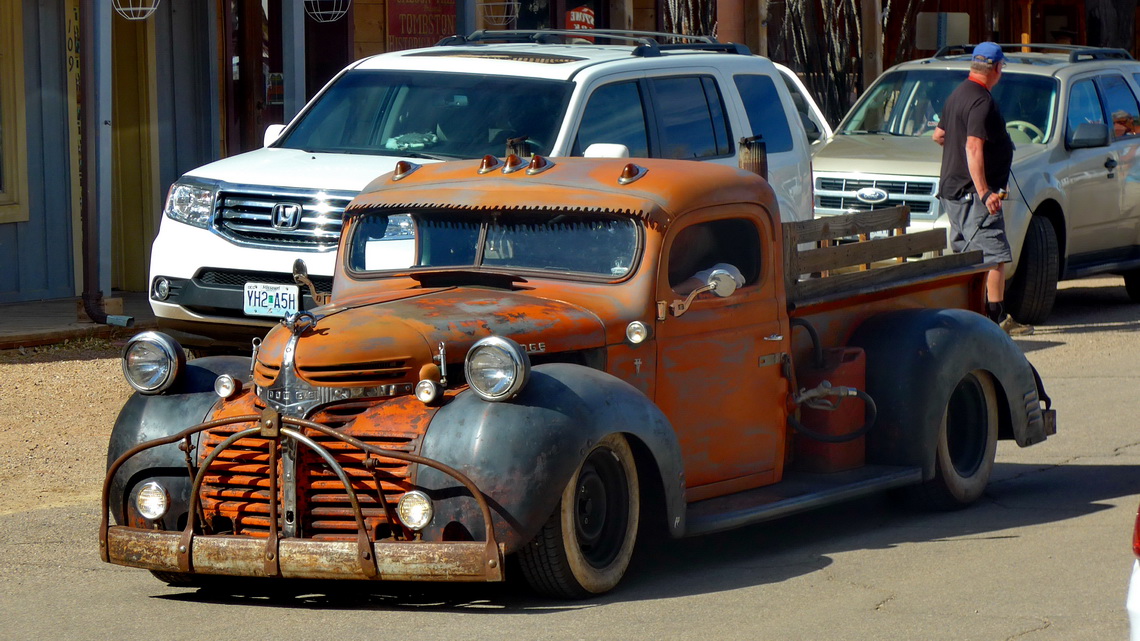 Car in Tombstone