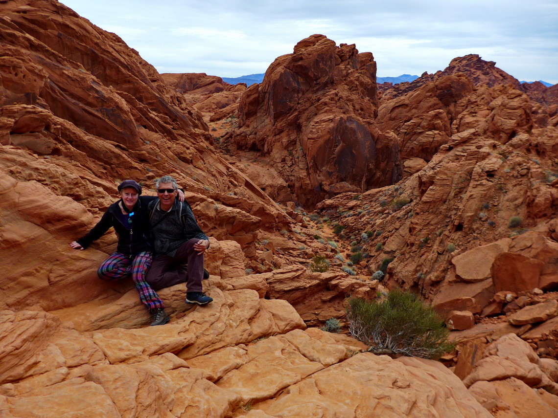 On the Fire Canyon Overlook