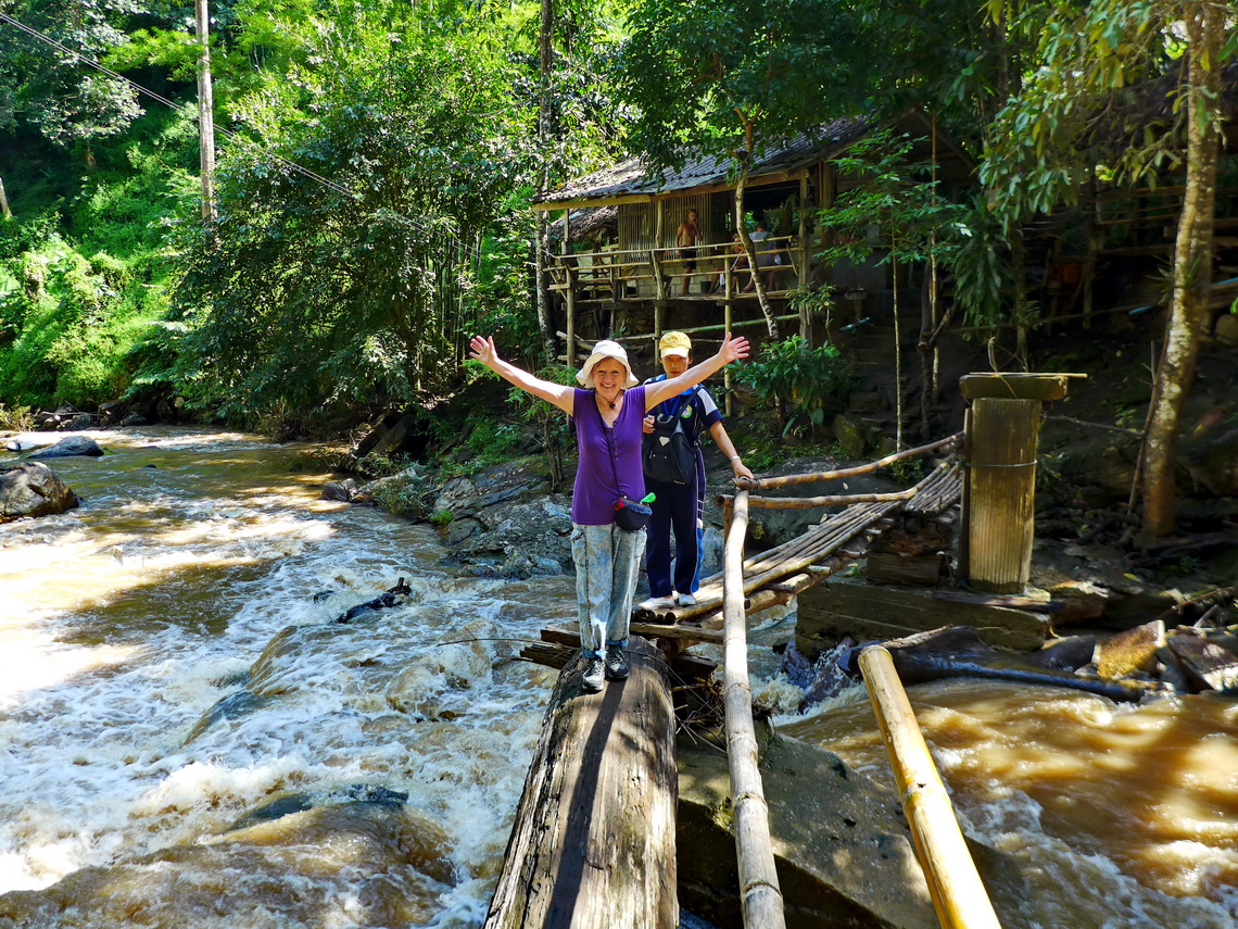 Crossing a river