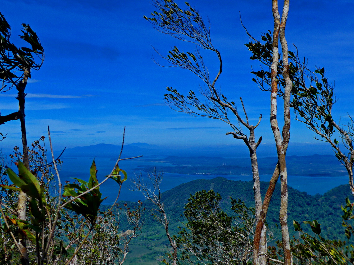View to the mainland from the summit of Chom Prasat 2