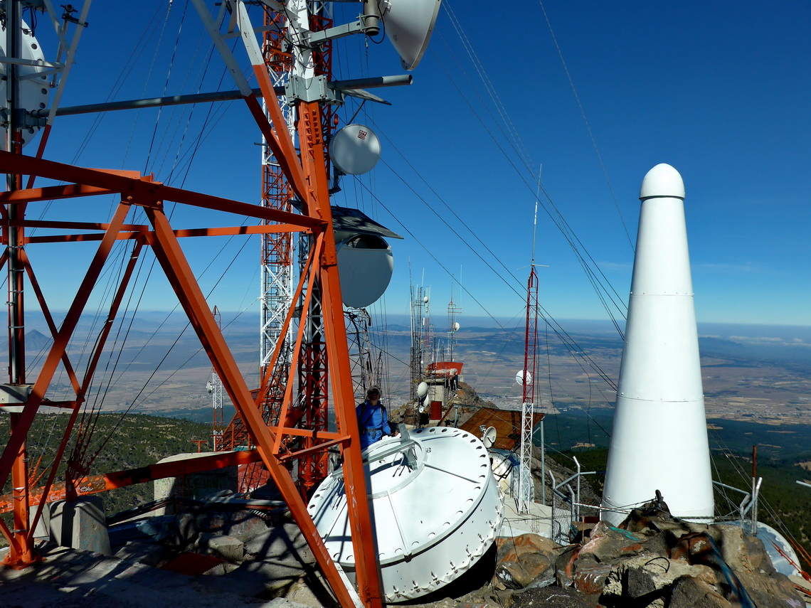 Alfred on top of Cofre de Perote