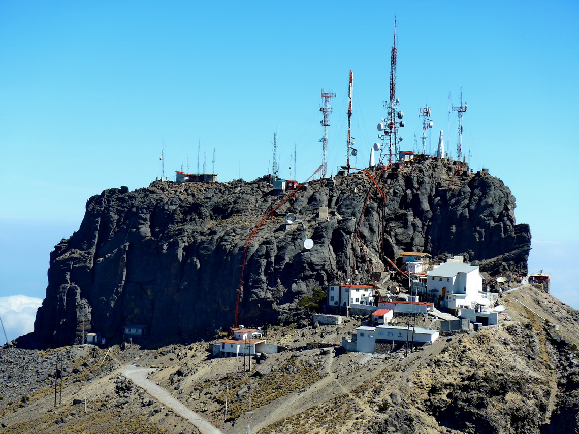 The suitcase - main summit of Cofre de Perote