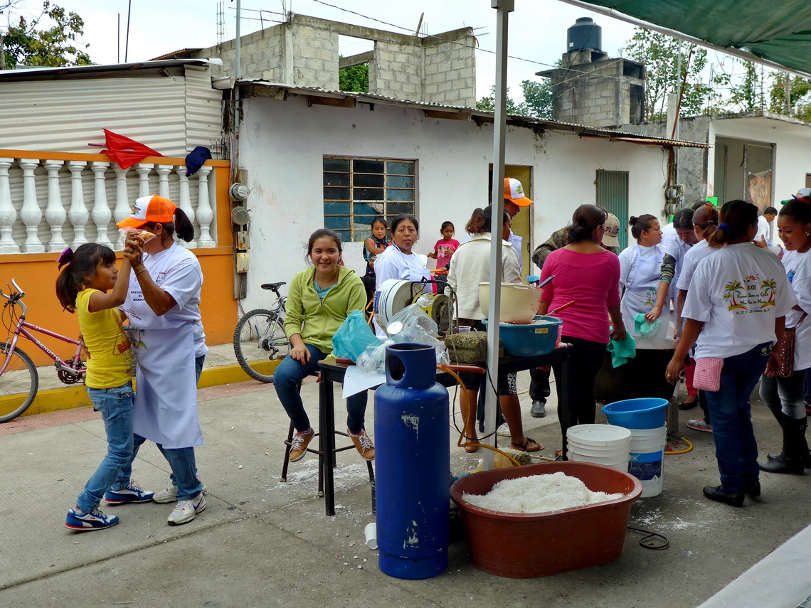 Preparations for the Fiesta de Coco