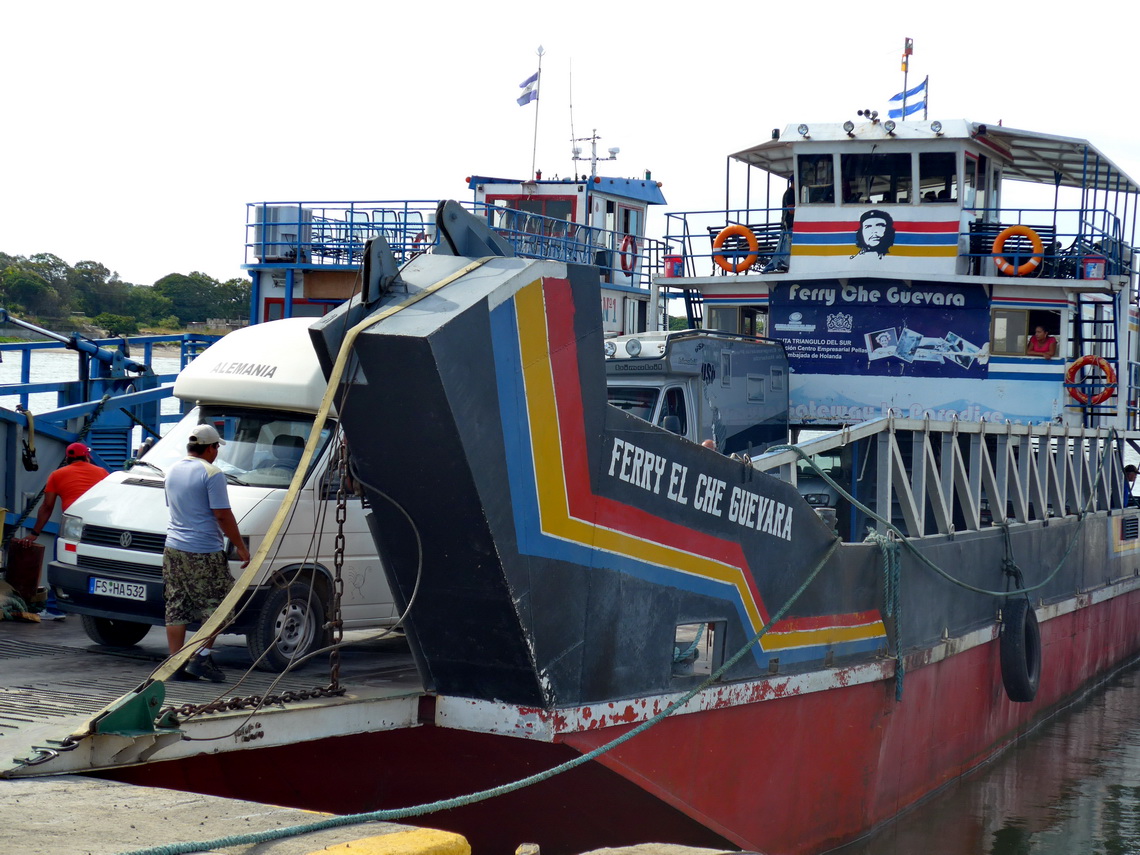 See the impressive name of our ferry!