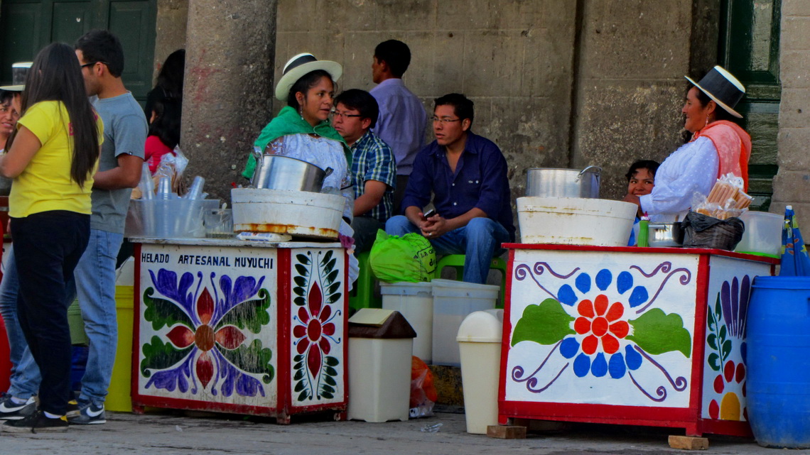 Food on the main square