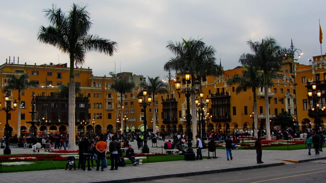 Main square of Lima