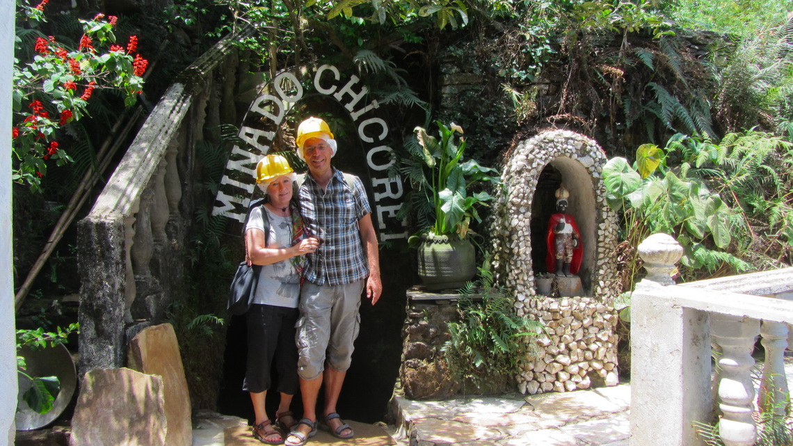 Entrance of the mine Mina do Chico Rei