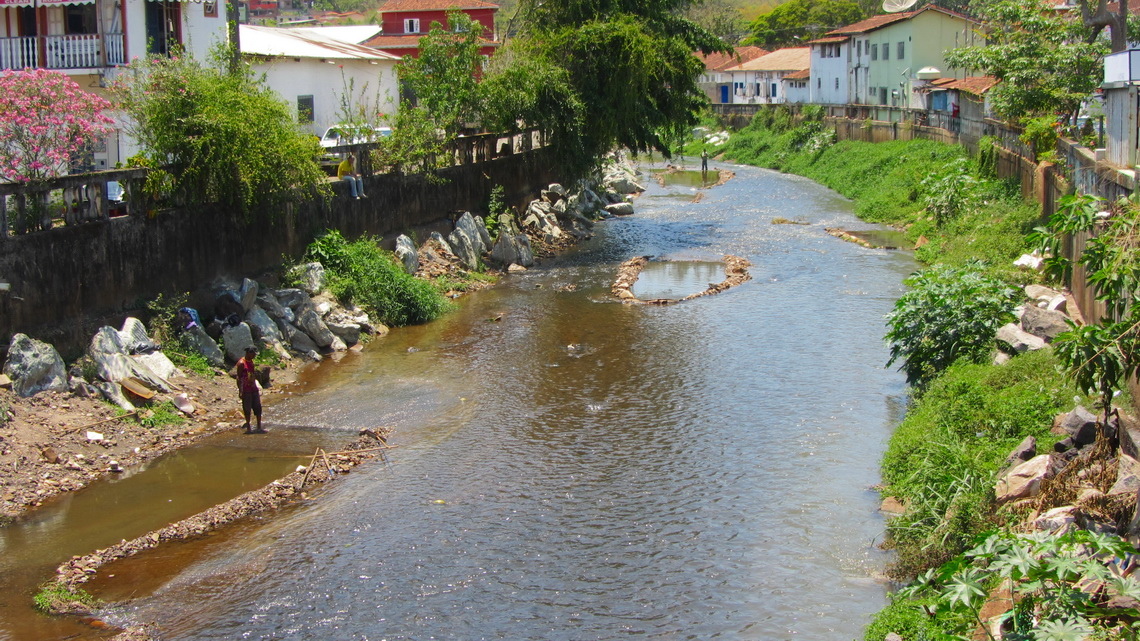 Hoping for gold in the river