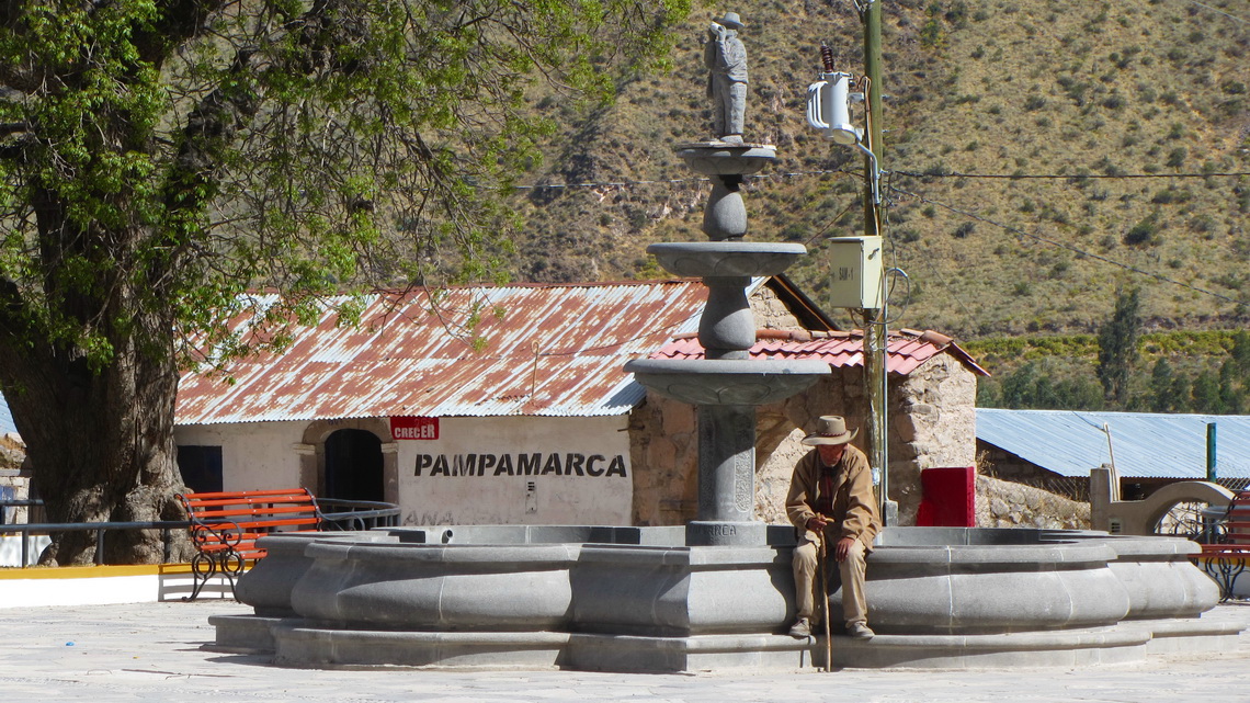 Main square of Pampamarca