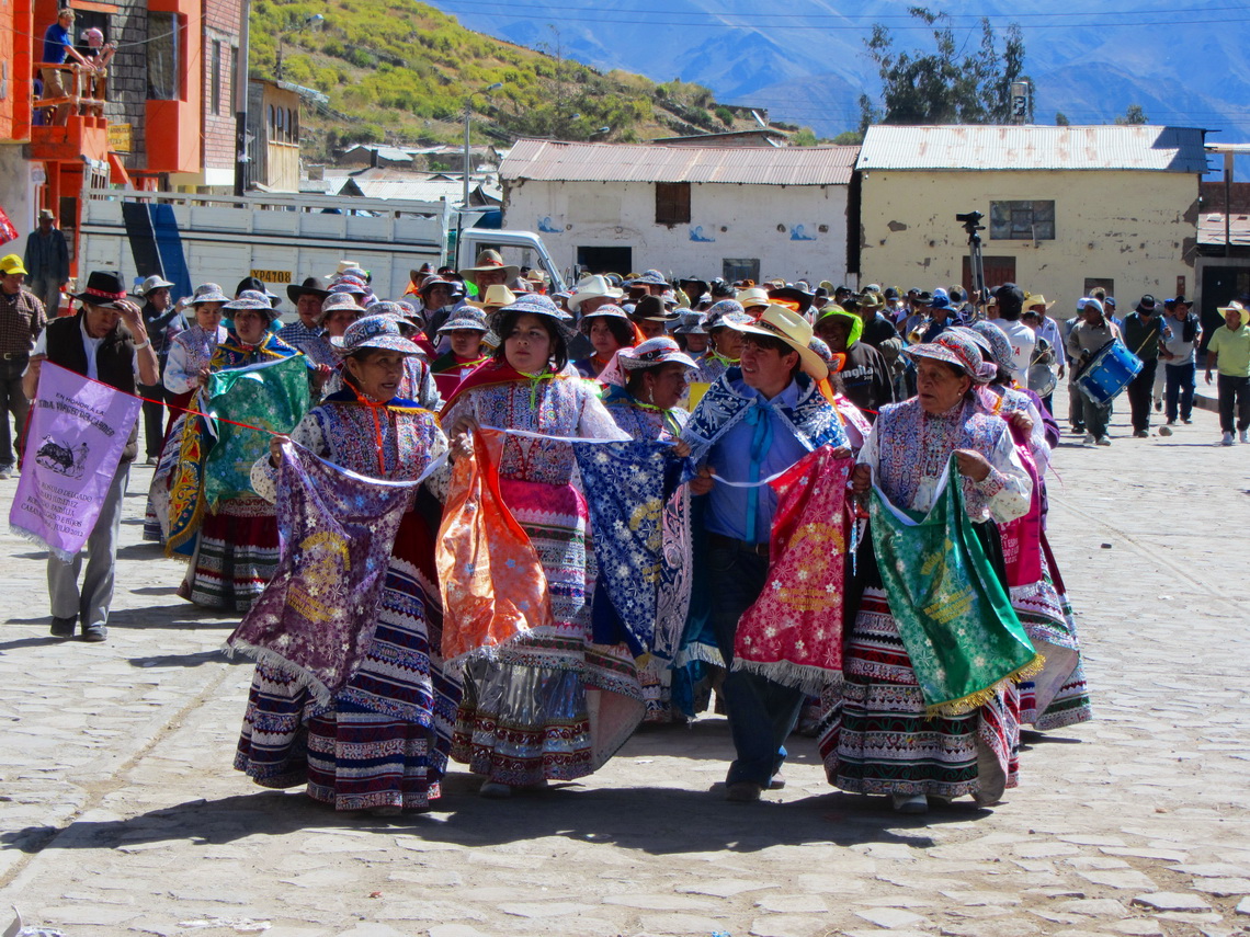 Dancing in the streets of Cabanaconde