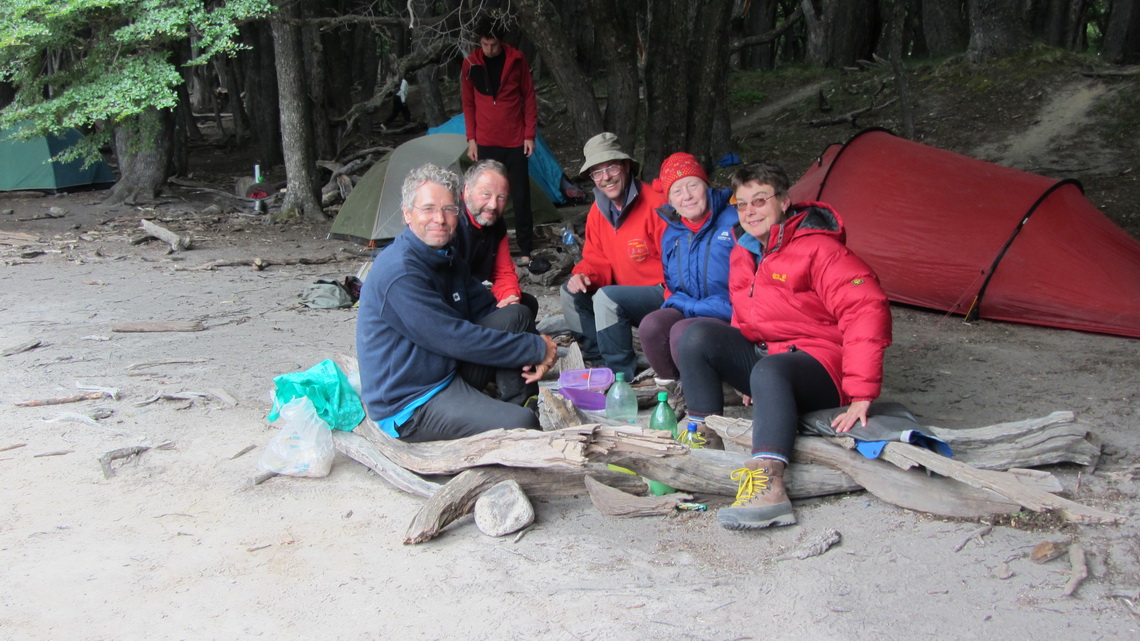 From right, sitting: Alfred, Tommy, Karl, Marion and Ilona