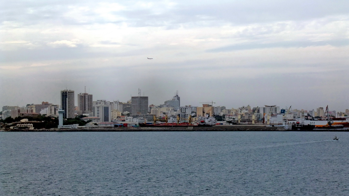 Skyline of Dakar