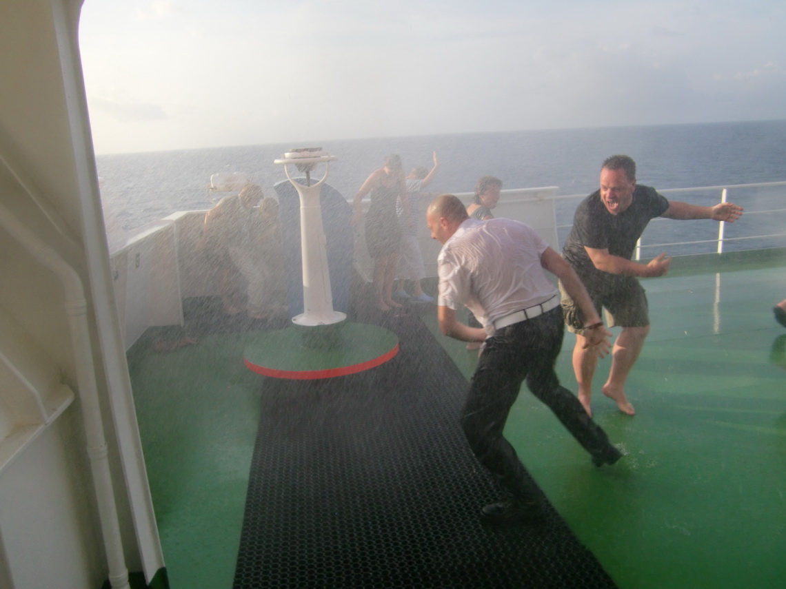 Our equator baptism